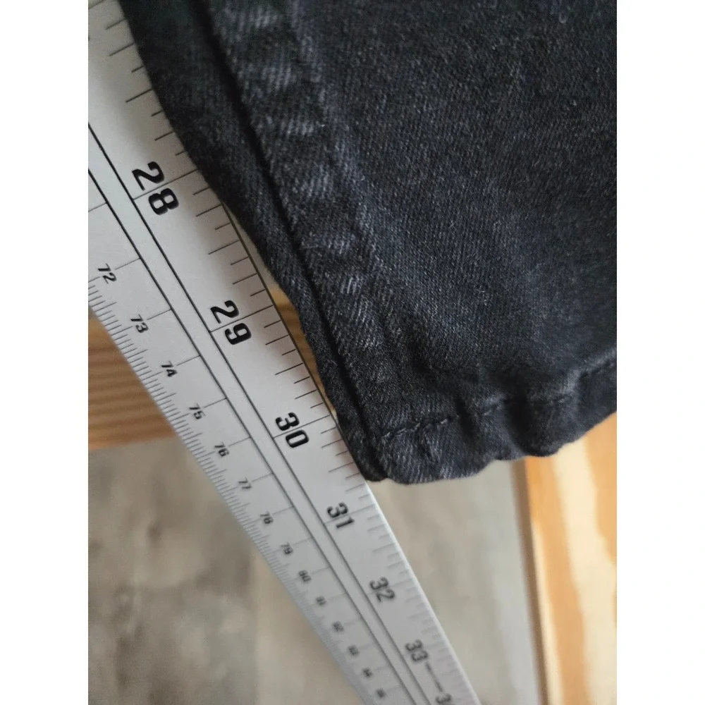 Chaps Mens Slim Fit Jeans Jet Black Stretch Denim Pants 34x32 CM16JN987